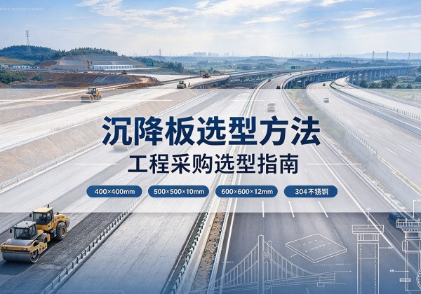 西安沉降板选择方法