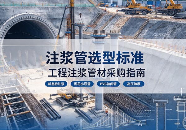 西安注浆管选型标准
